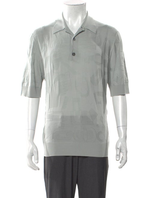 Hermès Wool Collar Polo Shirt