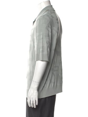 Hermès Wool Collar Polo Shirt