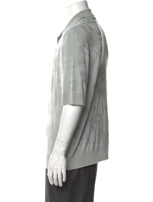 Hermès Wool Collar Polo Shirt