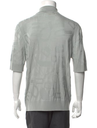 Hermès Wool Collar Polo Shirt