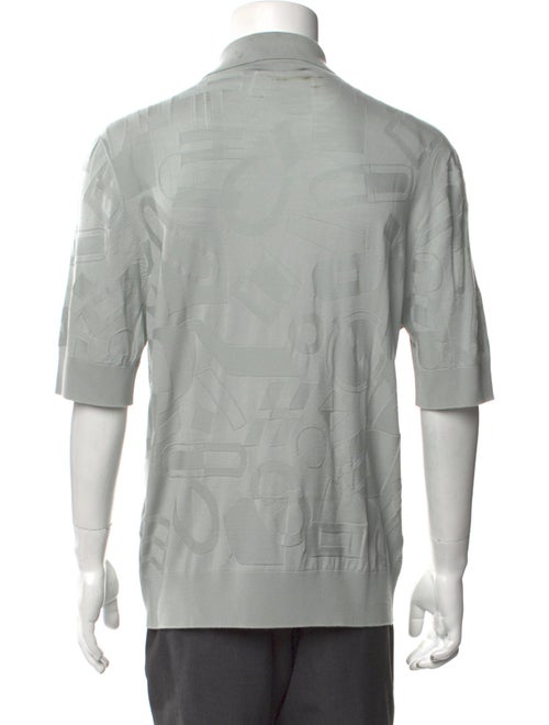 Hermès Wool Collar Polo Shirt