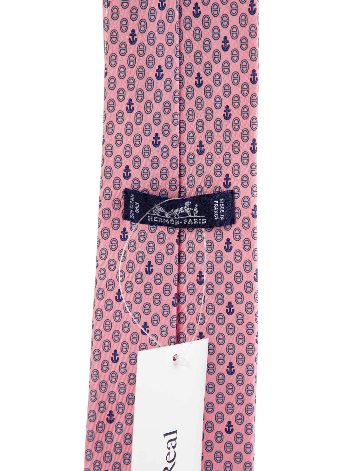 Hermès Patterned Silk Tie