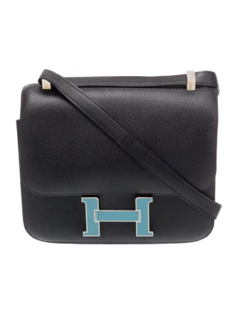 Hermès Epsom Enamel Constance 24
