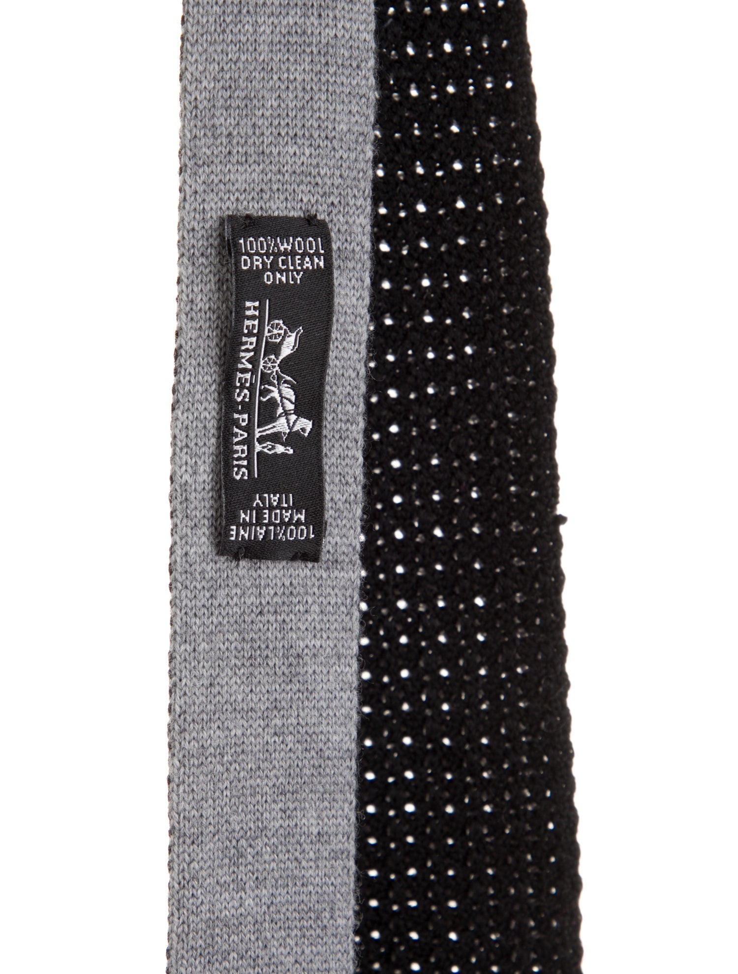 Hermès Knit Tie