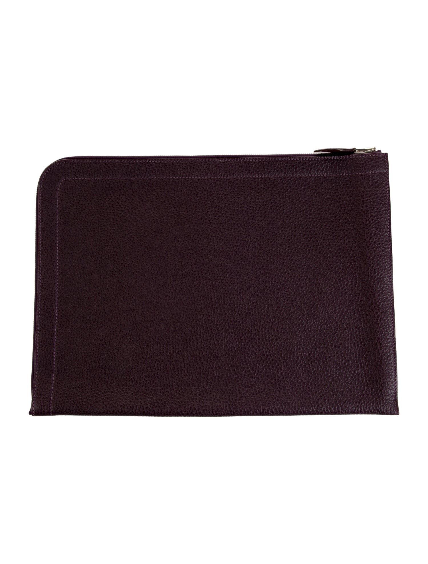 Hermès leather laptop case