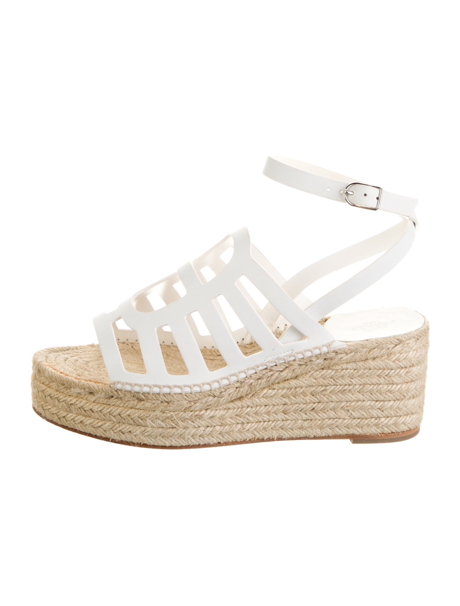 Hermès Catalya Calfskin Espadrilles