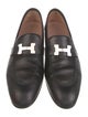 Hermès Paris H Logo Loafers