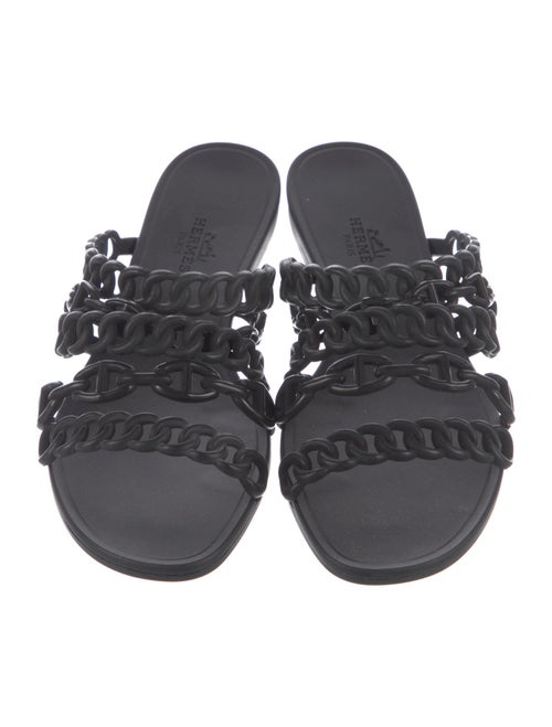 Hermès Rivage Chaîne d'Ancre Insignia Slides