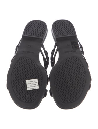 Hermès Rivage Chaîne d'Ancre Insignia Slides