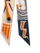 Hermès Parade en Fanfare Silk Twilly Scarf