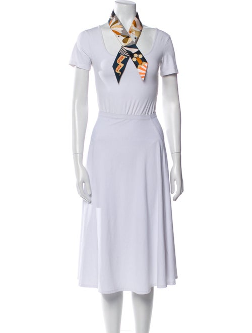 Hermès Parade en Fanfare Silk Twilly Scarf