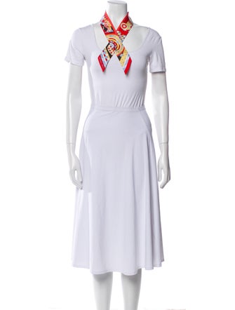 Hermès Les Murmures de la Foret Silk Twilly Scarf