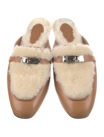 Hermès Oz Leather Mules