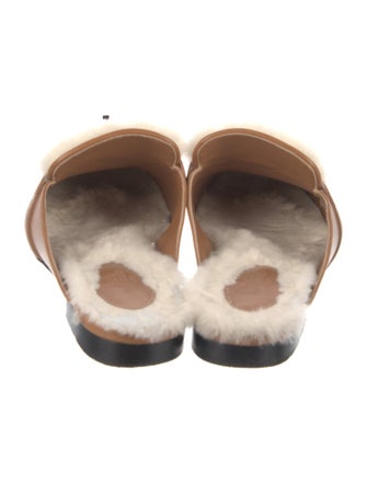 Hermès Oz Leather Mules