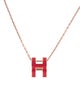 Hermès Mini Pop H Pendant Necklace