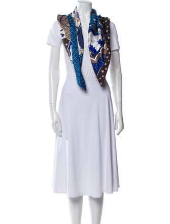 Hermès Le Premier Chant Silk Scarf