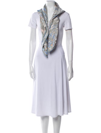 Hermès Isola Di Primavera Silk Scarf