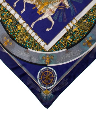 Hermès Feux D'Artifice Silk Scarf