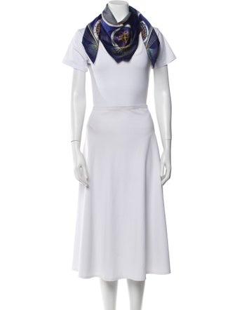 Hermès Feux D'Artifice Silk Scarf