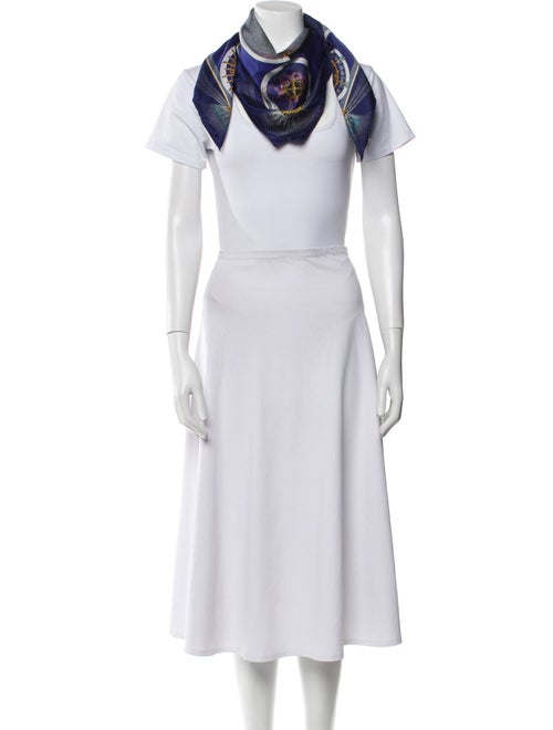 Hermès Feux D'Artifice Silk Scarf