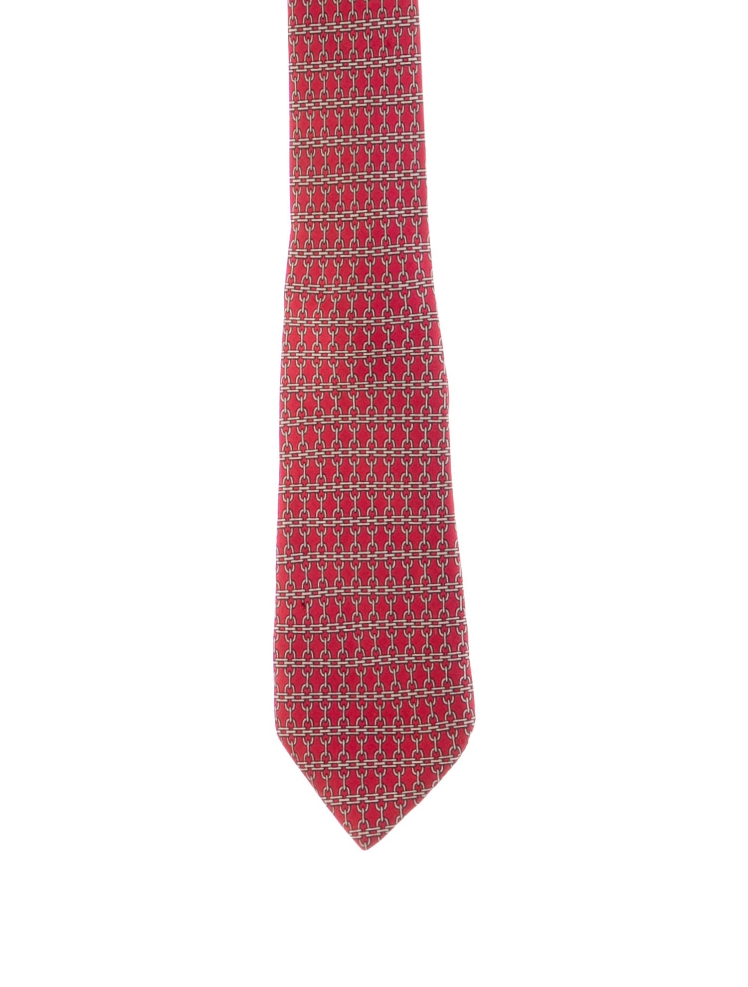 Hermès Patterned Tie