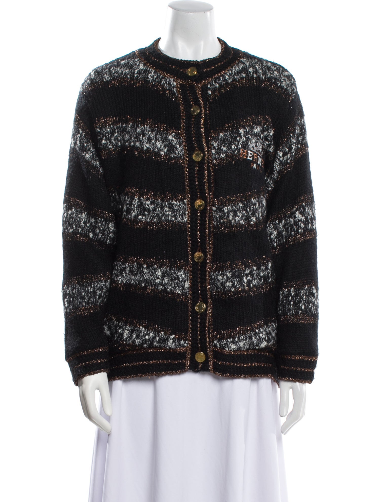 Hermès Wool Printed Jacket