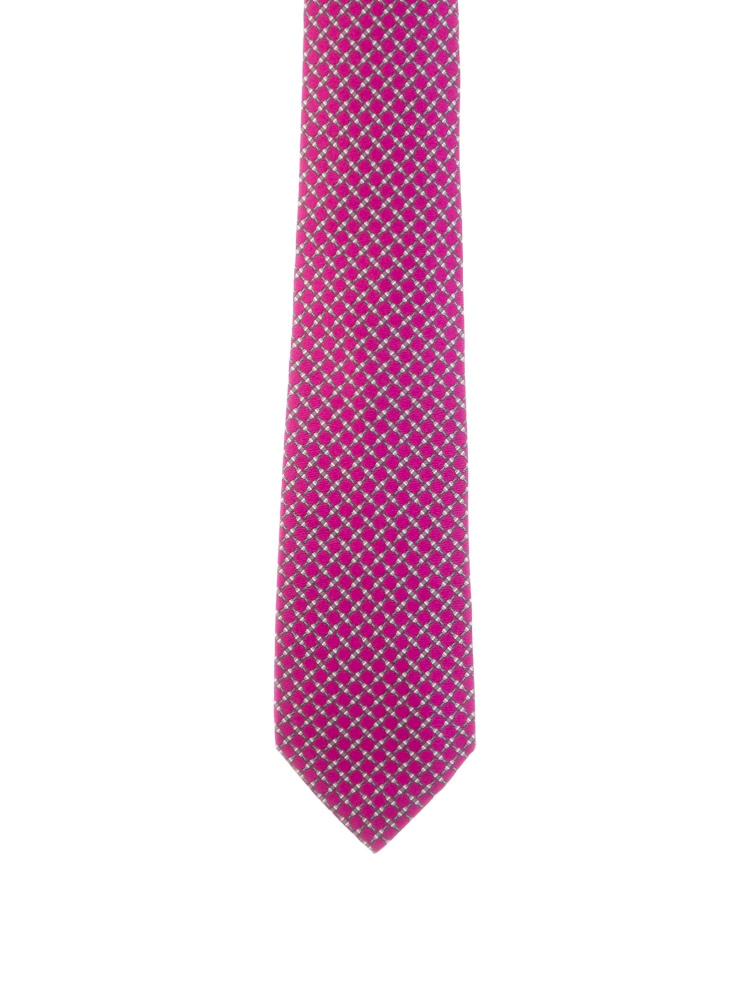 Hermès Patterned Tie