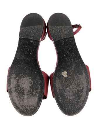 Hermès H Logo Leather Sandals