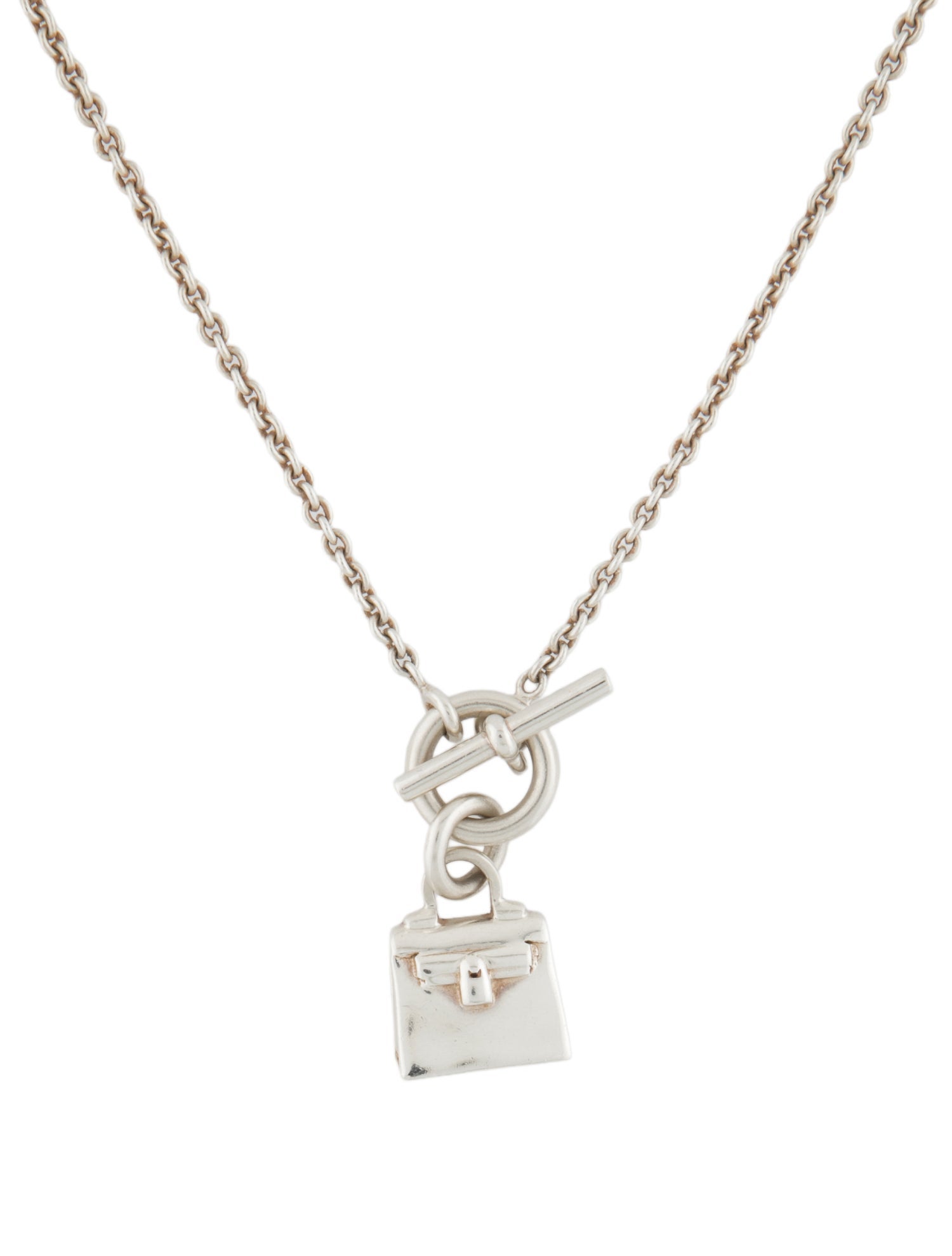 Hermès Amulette Kelly Pendant Necklace