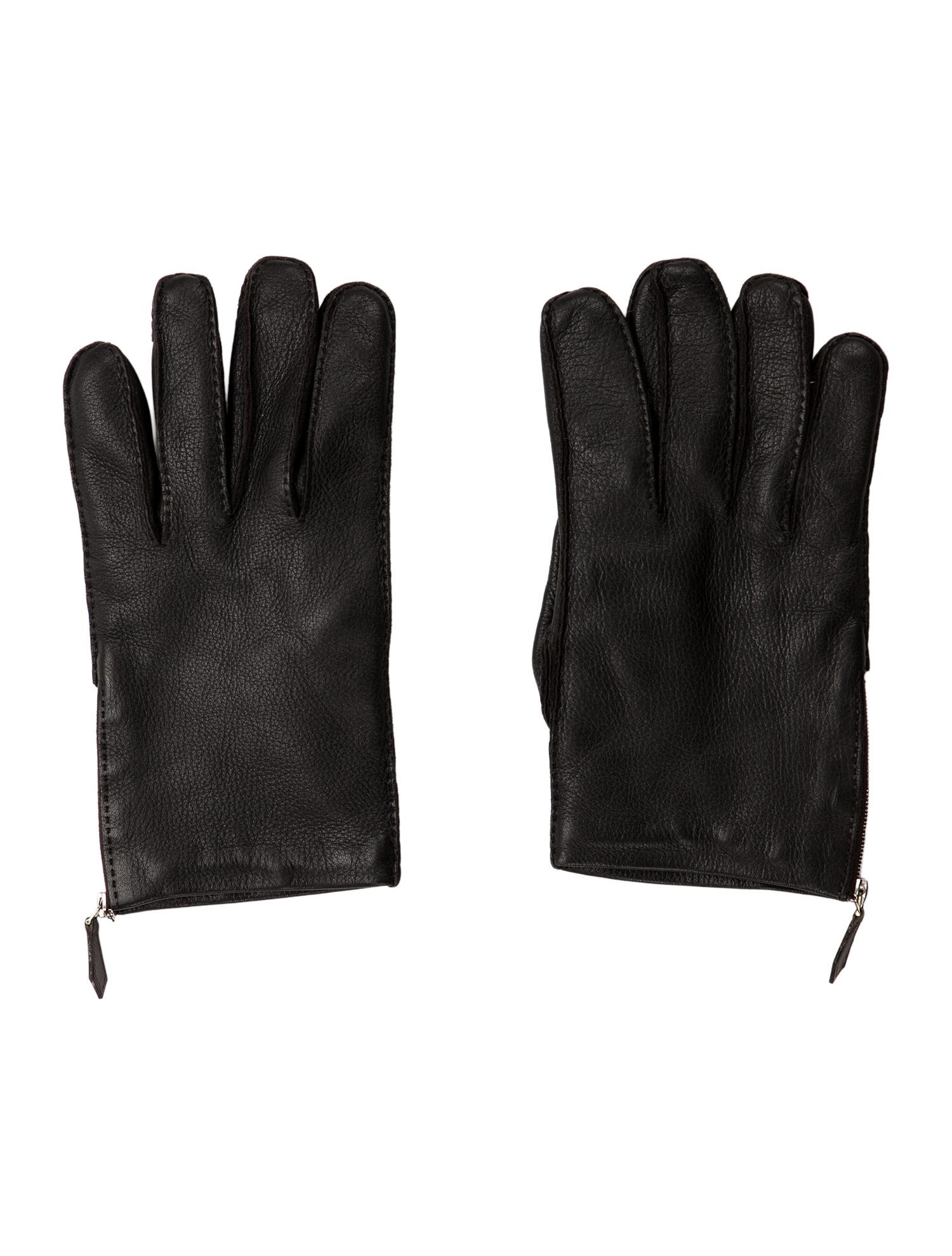 Hermès Leather Gloves