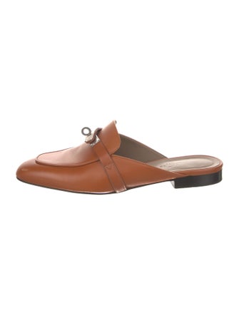 Hermès Oz Leather Mules