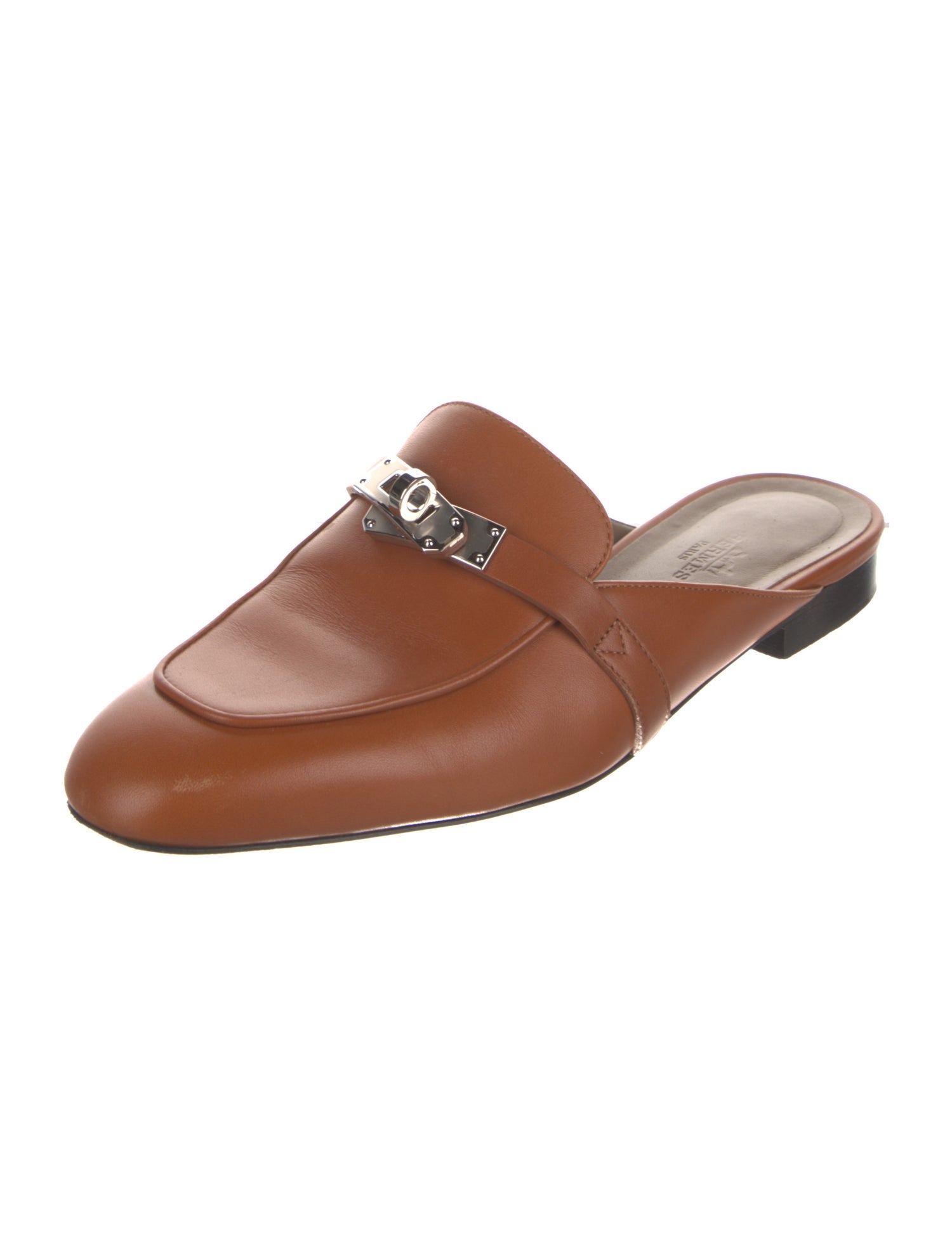 Hermès Oz Leather Mules
