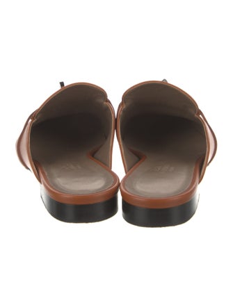 Hermès Oz Leather Mules