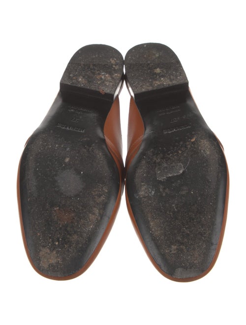 Hermès Oz Leather Mules