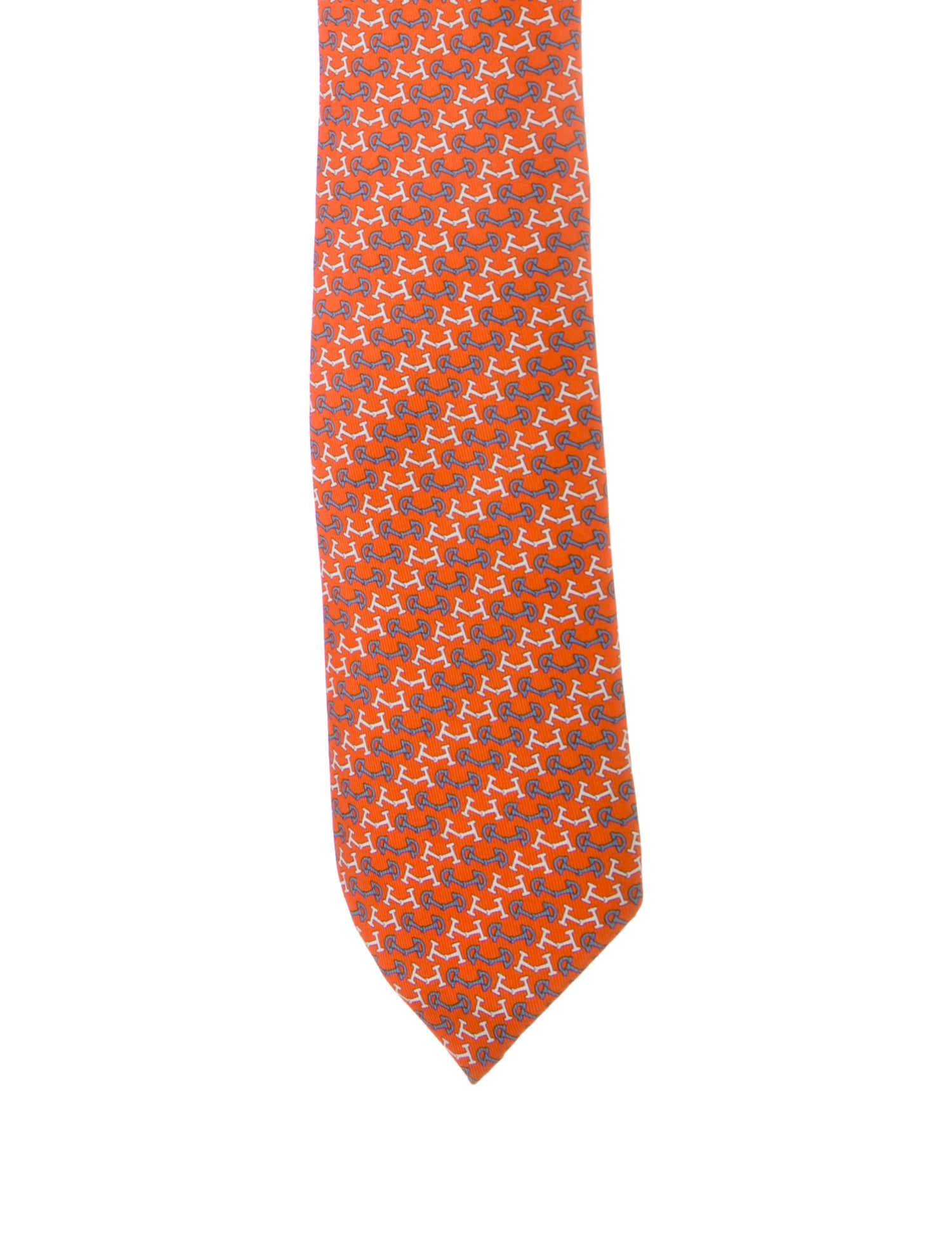 Hermès Patterned Tie