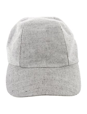 Hermès Swift-Trimmed Linen Cap