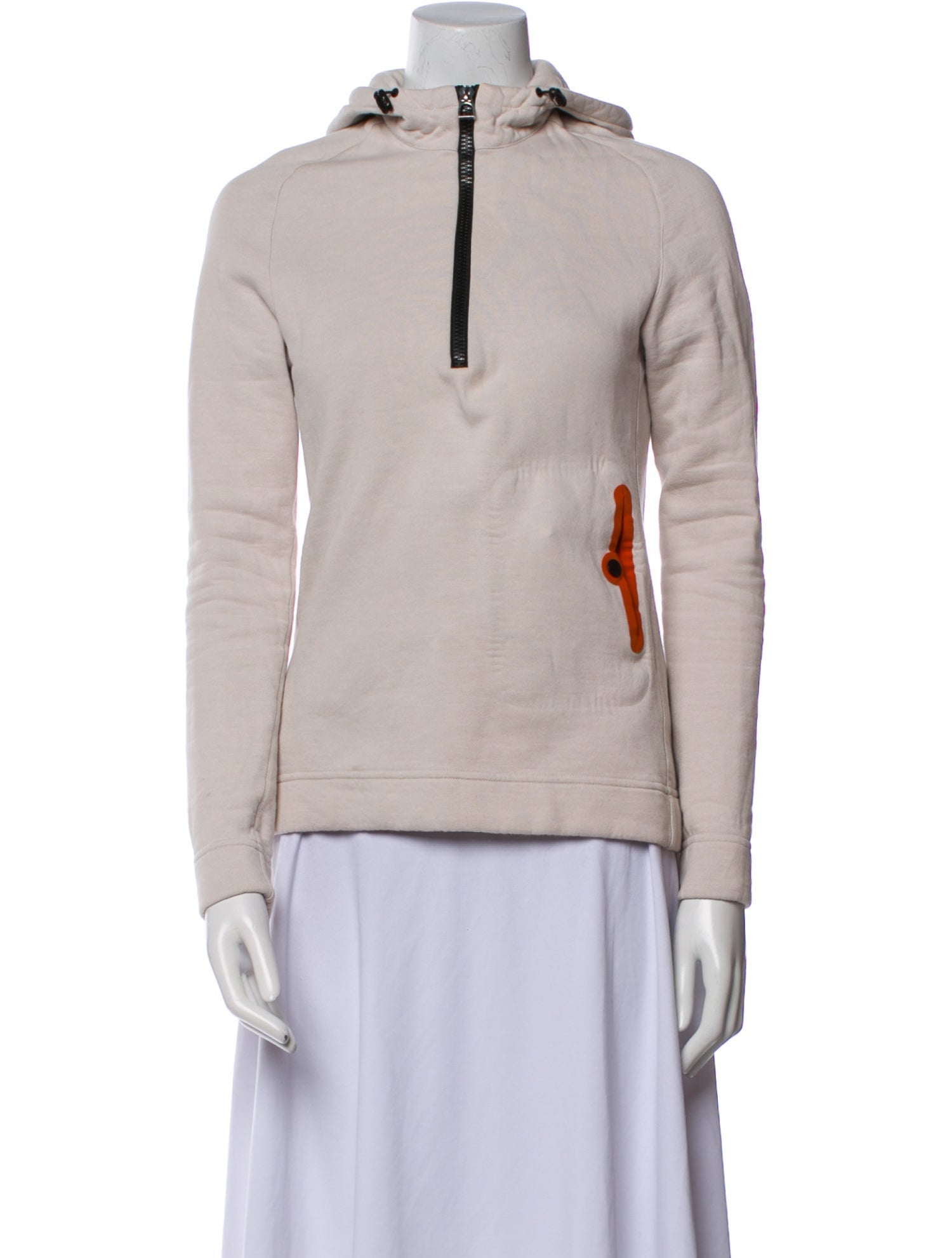 Hermès Mock Neck Long Sleeve Sweatshirt