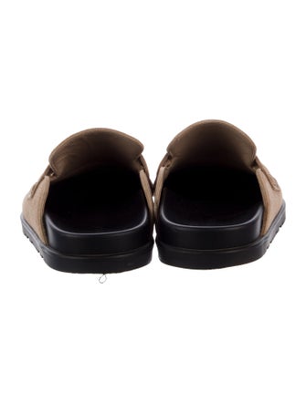 Hermès Go Suede Mules