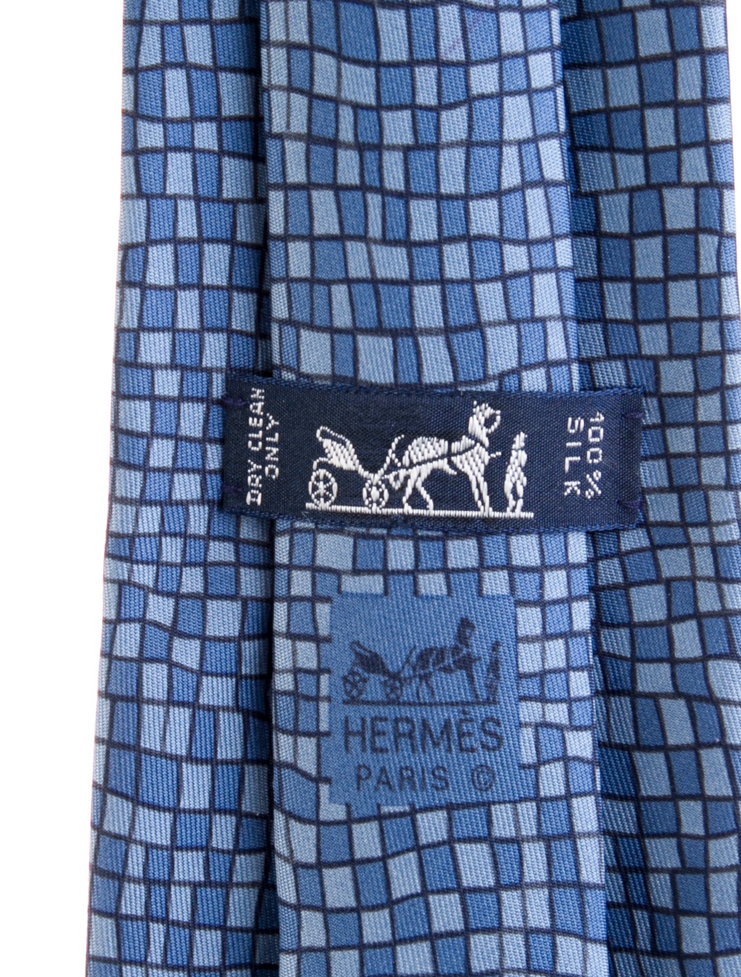 Hermès Patterned Tie