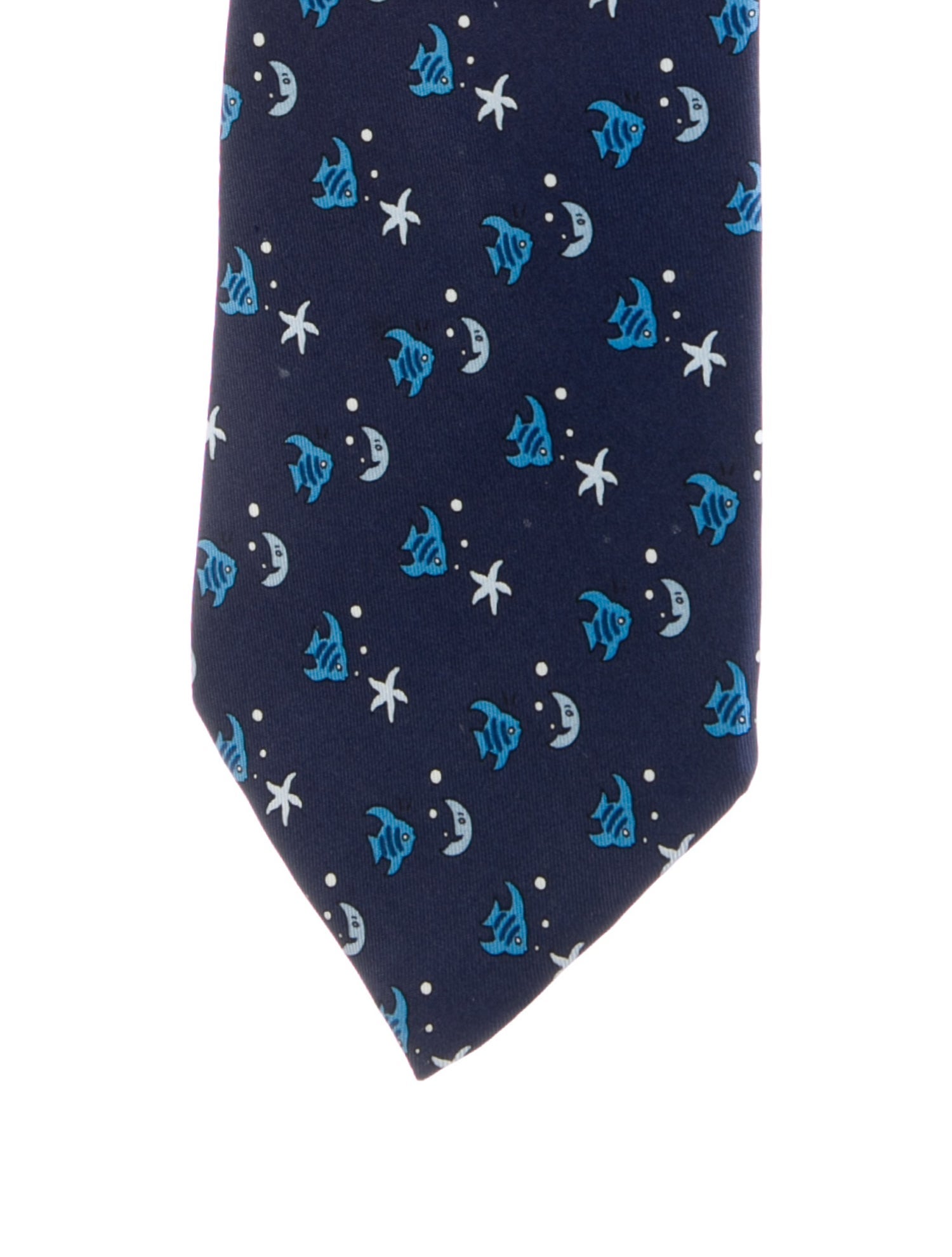 Hermès Patterned Tie