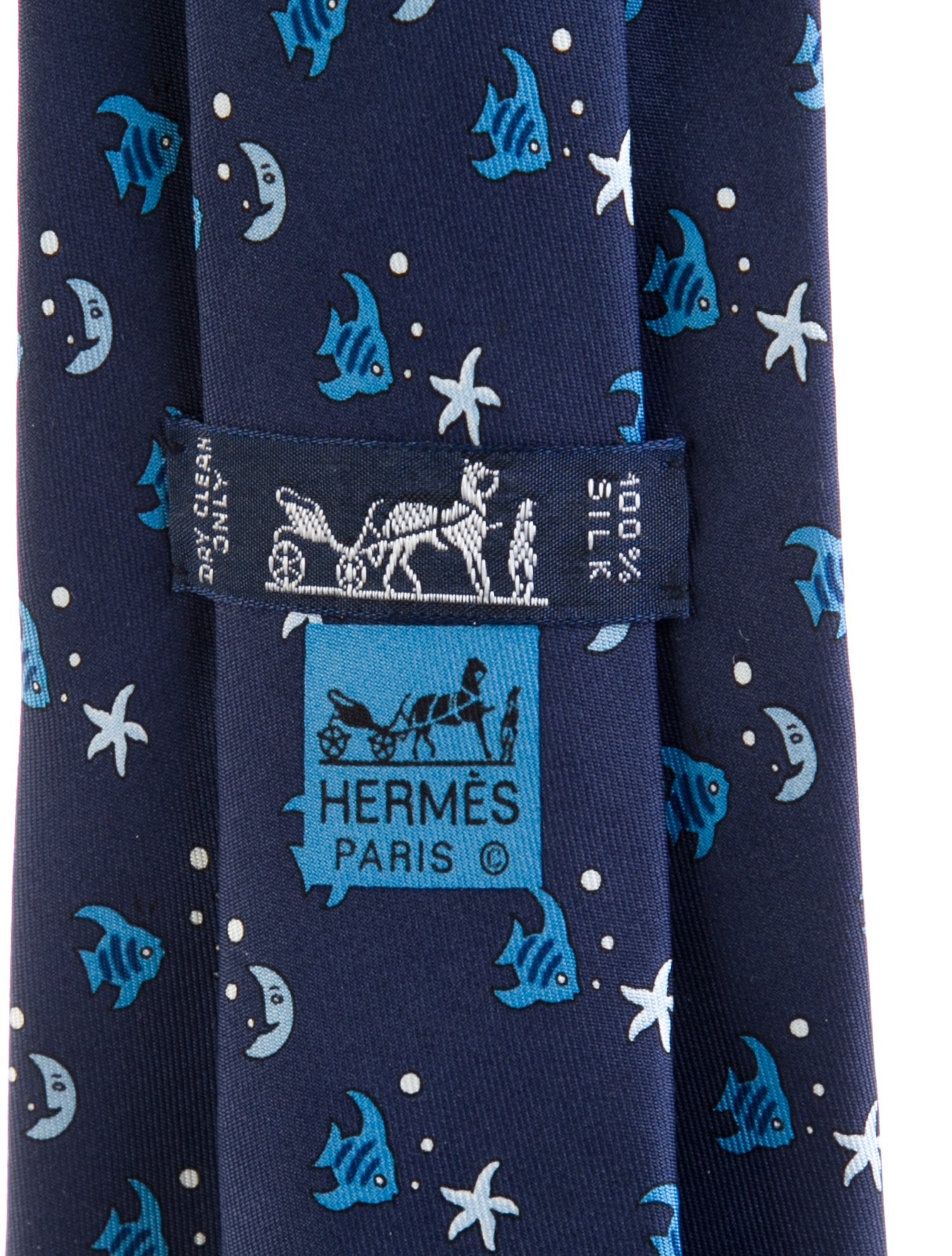Hermès Patterned Tie