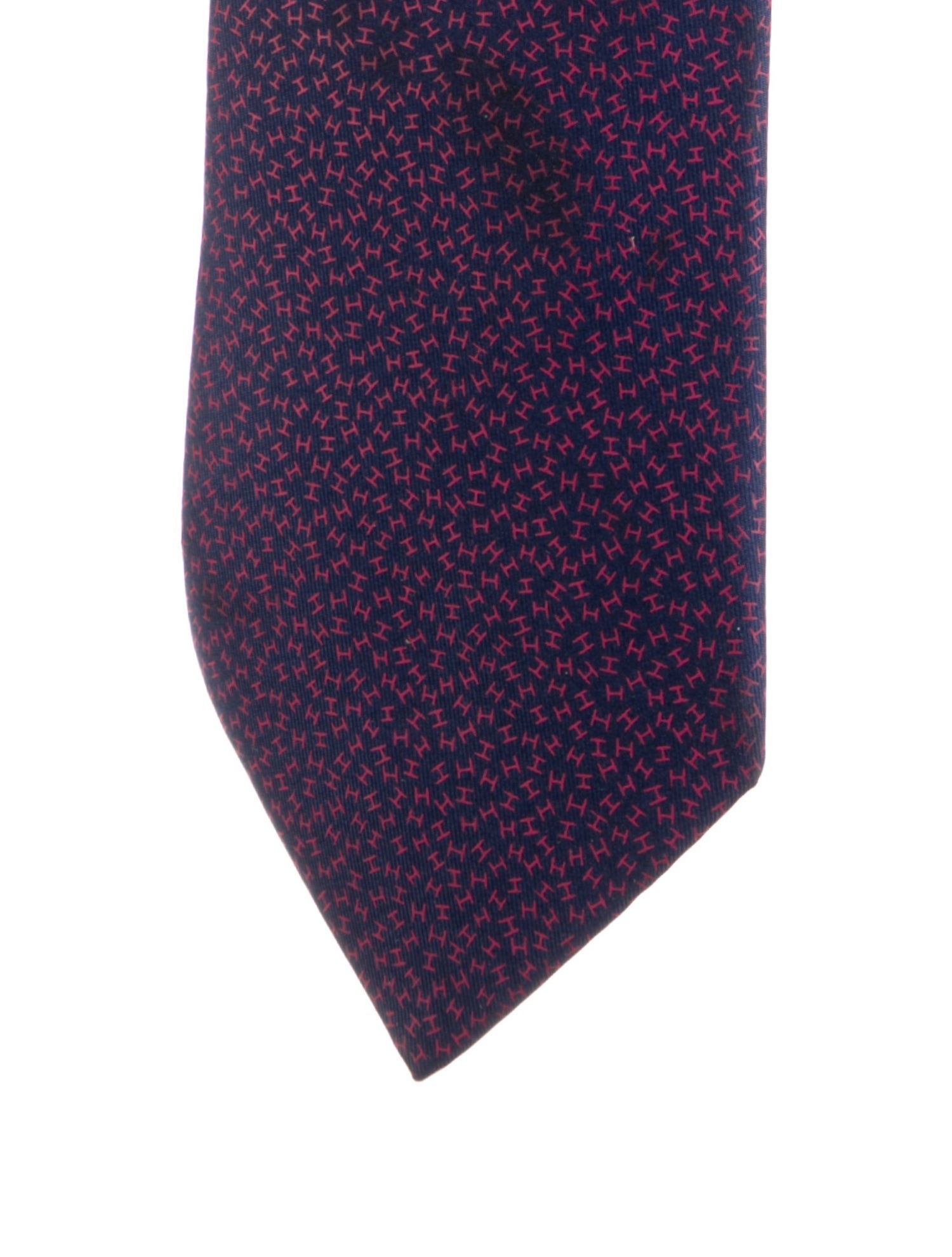 Hermès Patterned Tie