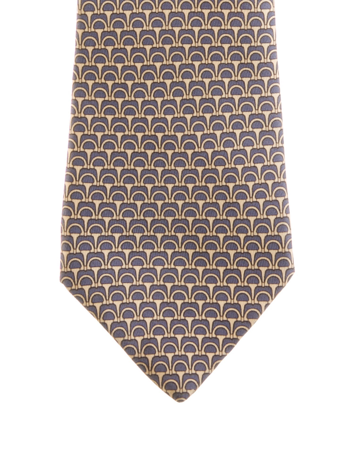 Hermès Patterned Tie