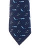 Hermès Hermès Silk Wolf & Bird Neck Tie
