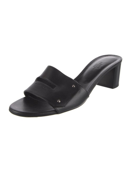 Hermès View Leather Slides