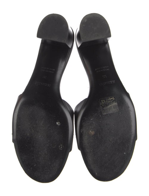 Hermès View Leather Slides