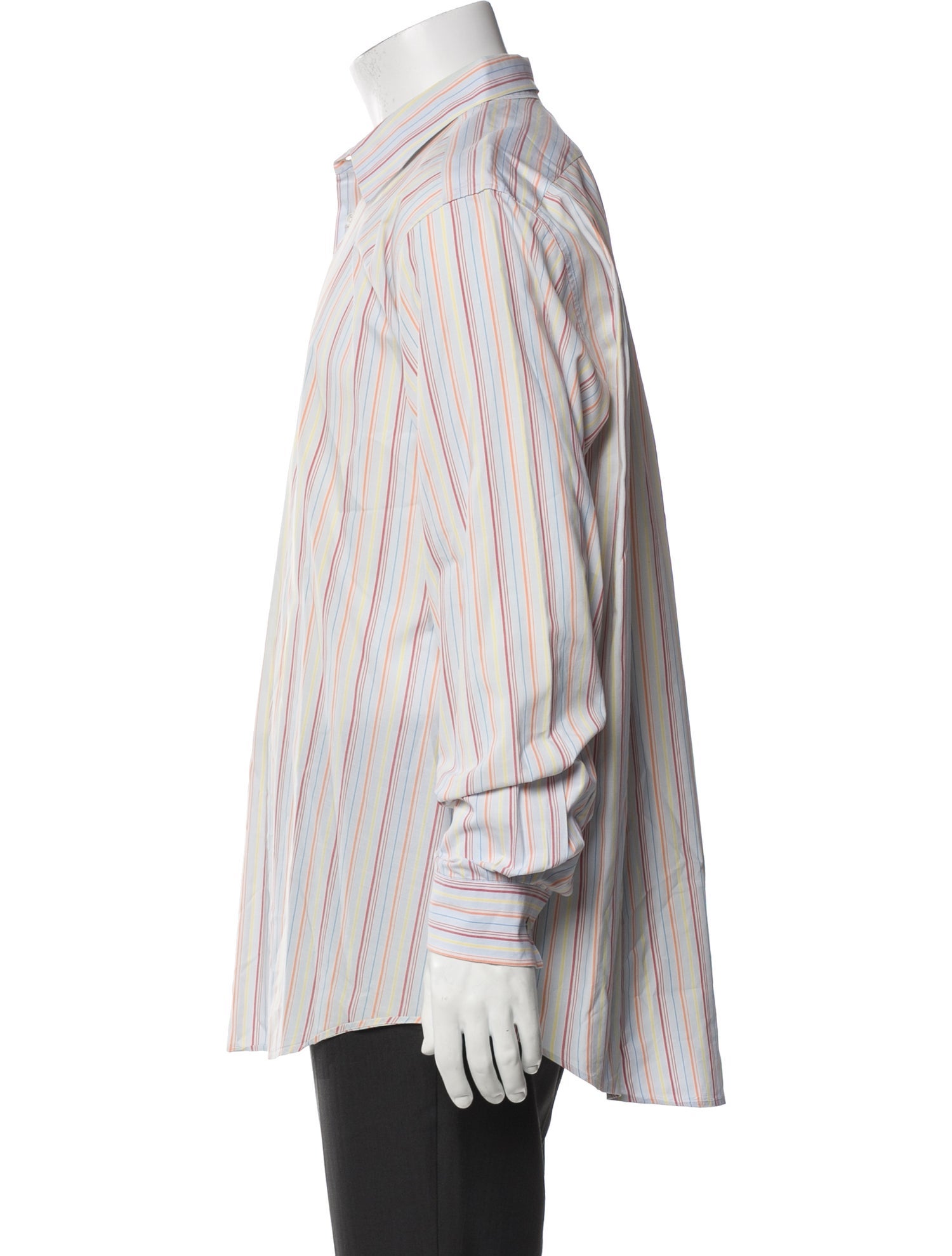 Hermès Striped Long Sleeve Shirt