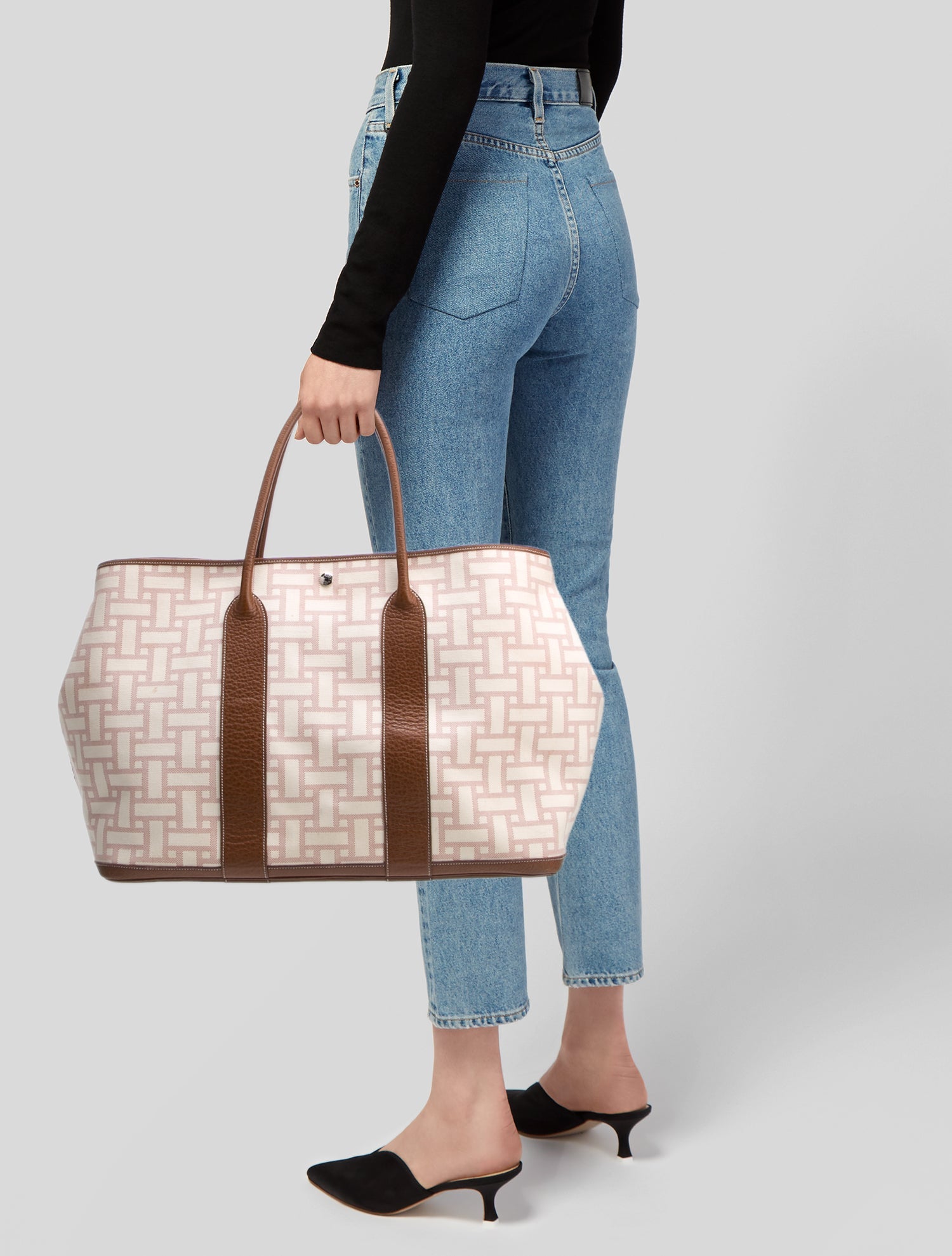 Hermès Toile & Negonda Mosaic Garden Party 50