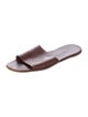 Hermès Leather Slides