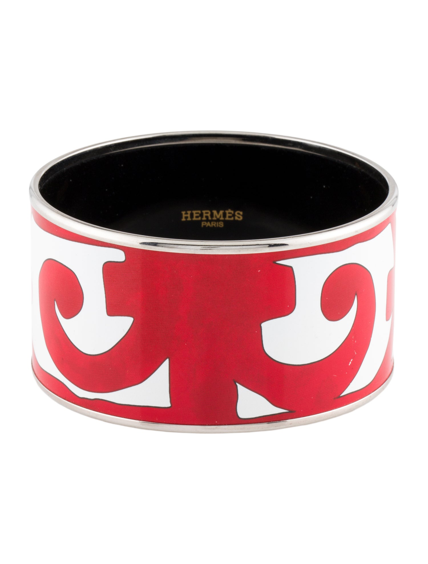 Hermès Enamel Balcons Du Guadalquivir Bangle Bracelet